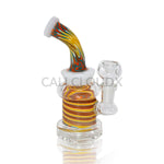 7’ Color Swirls Mini Water Pipe | Rig