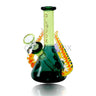 7’ Fancy American Color Water Pipe By Cali Cloudx Green