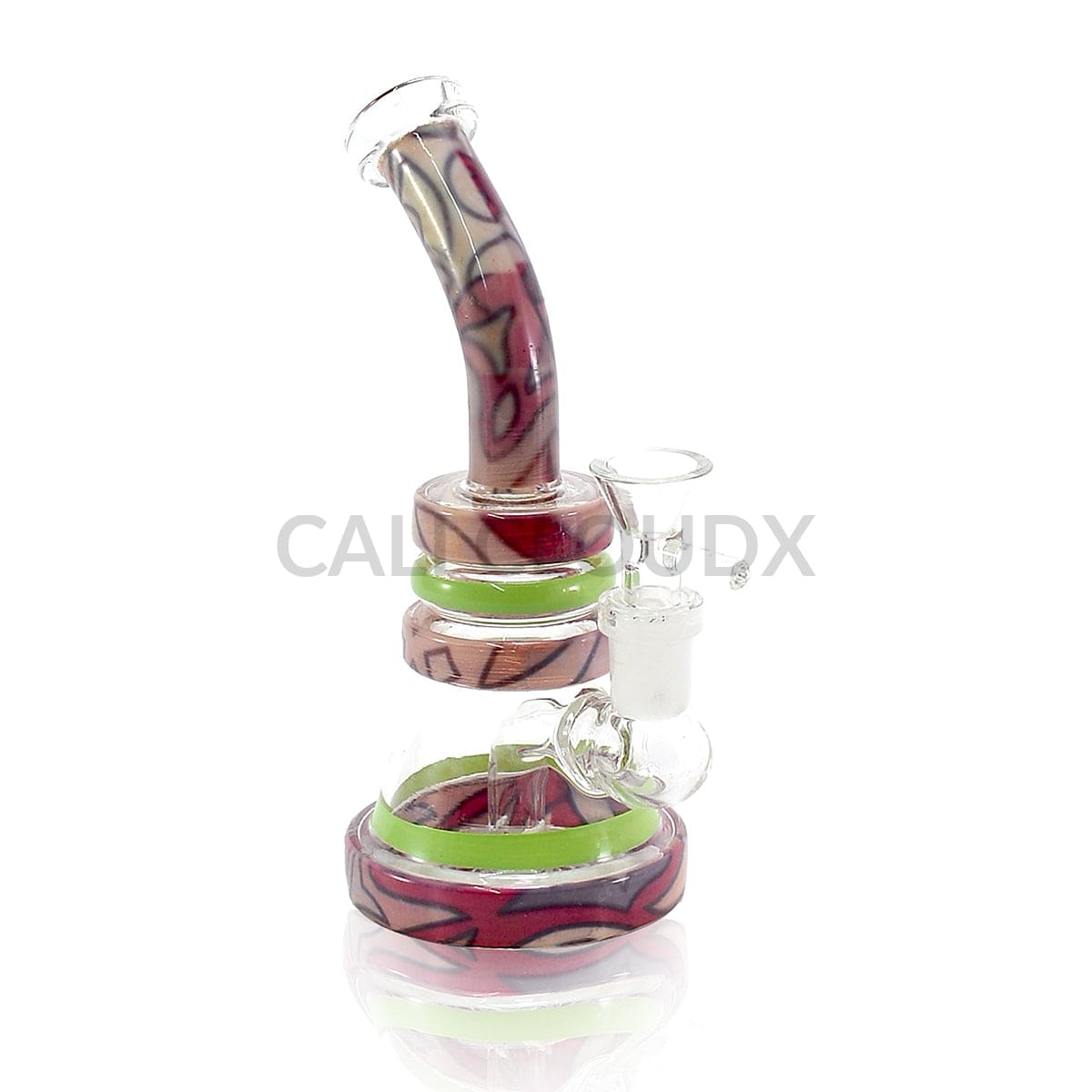 7’ Mini Printed Ring Water Pipe | Rigs