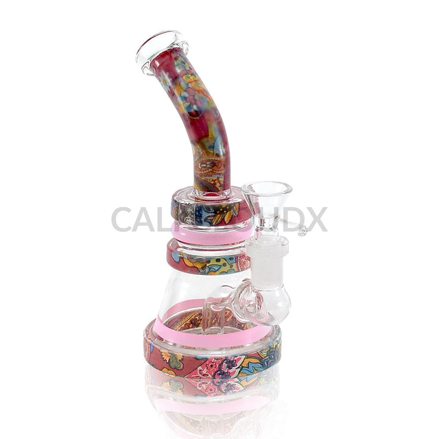 7’ Mini Printed Ring Water Pipe | Rigs