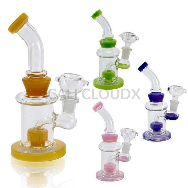 7’ Mini Water Pipe | Rig Assorted Colors