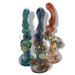 7 Thin Spiral Design Bubbler