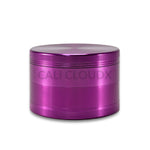 73Mm Round Aluminum Grinder Purple