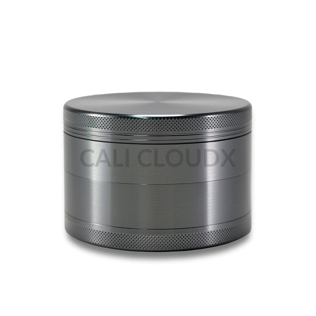 73Mm Round Aluminum Grinder Silver