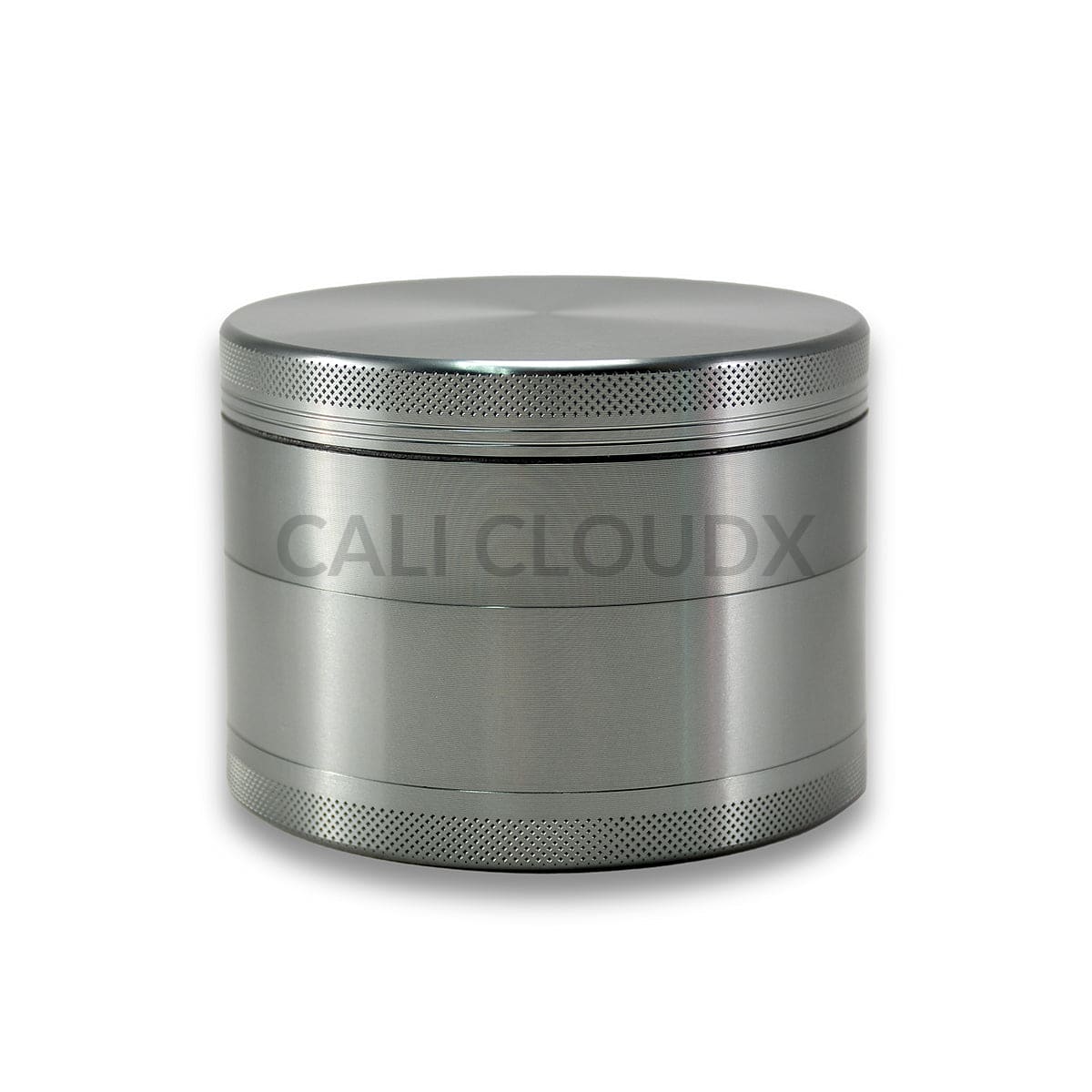 78Mm Round Aluminum Grinder Silver