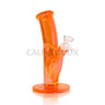 8’’ Bent Neck Water Pipe with Colored Glass Assorted Colors