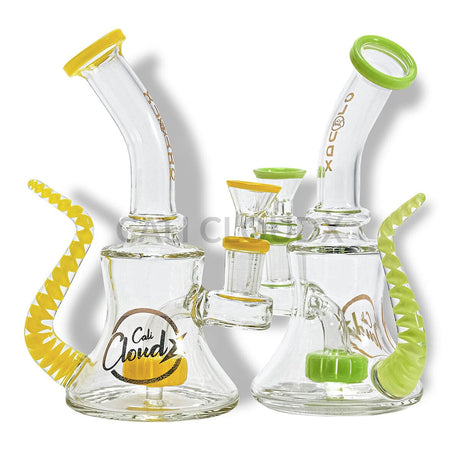 8 Us Color Horn Design Water Pipe By Cali Cloudx