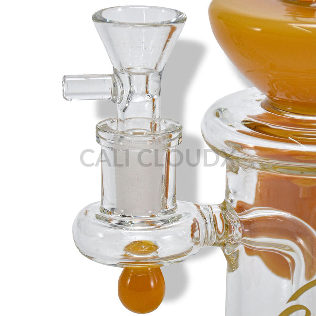 9 Color Waffle Design Water Pipe By Cali Cloudx Glass