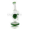 9’ Slime Color Recycler Dome Waterpipe Green