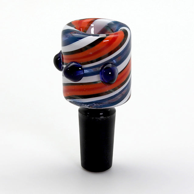 Spiral Color 14mm Bowl Head