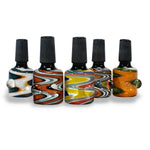 Zig-Zag Spiral Color 14mm Bowl Head