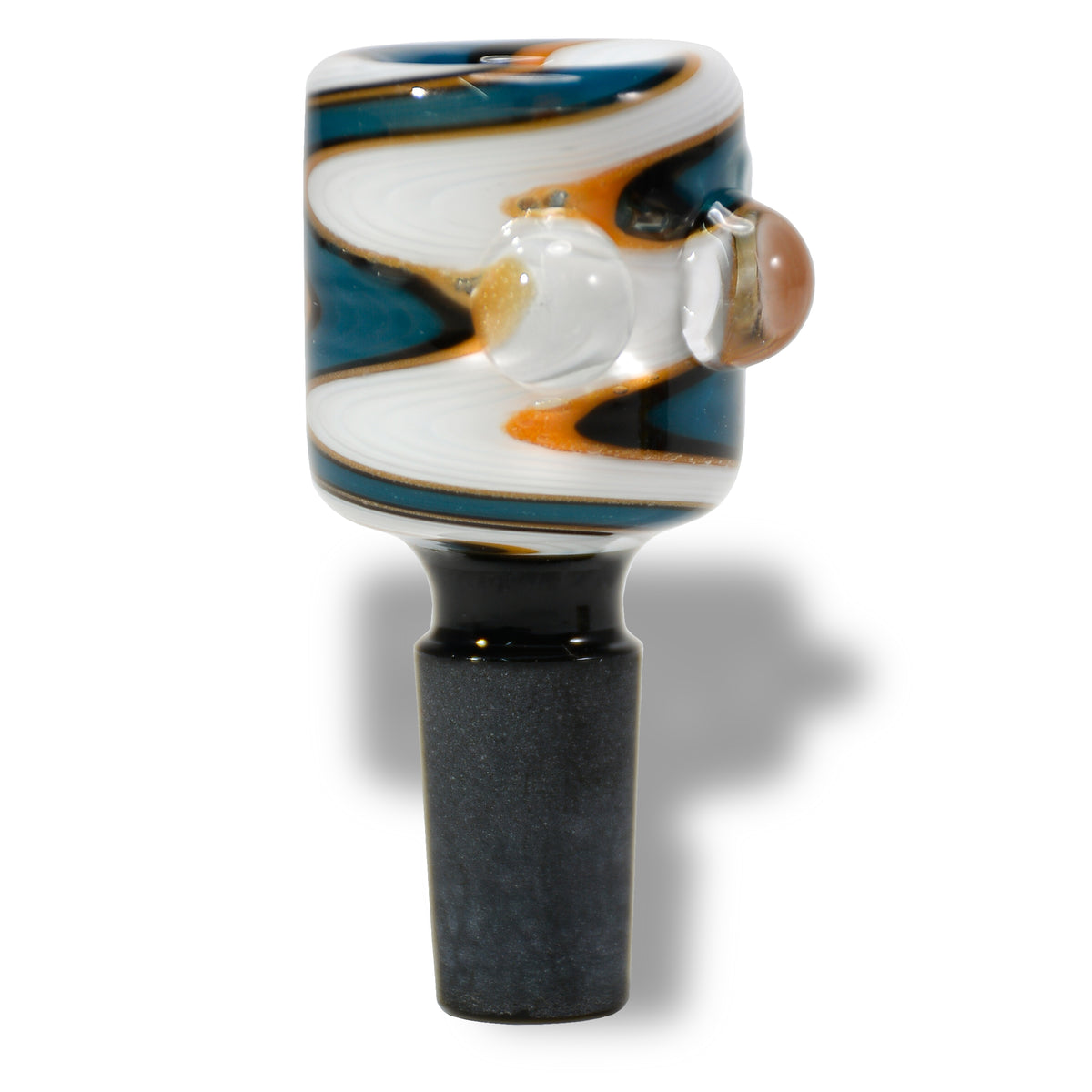 Zig-Zag Spiral Color 14mm Bowl Head