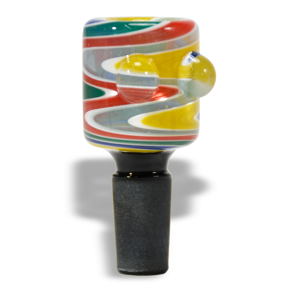 Zig-Zag Spiral Color 14mm Bowl Head