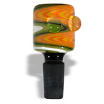 Zig-Zag Spiral Color 14mm Bowl Head