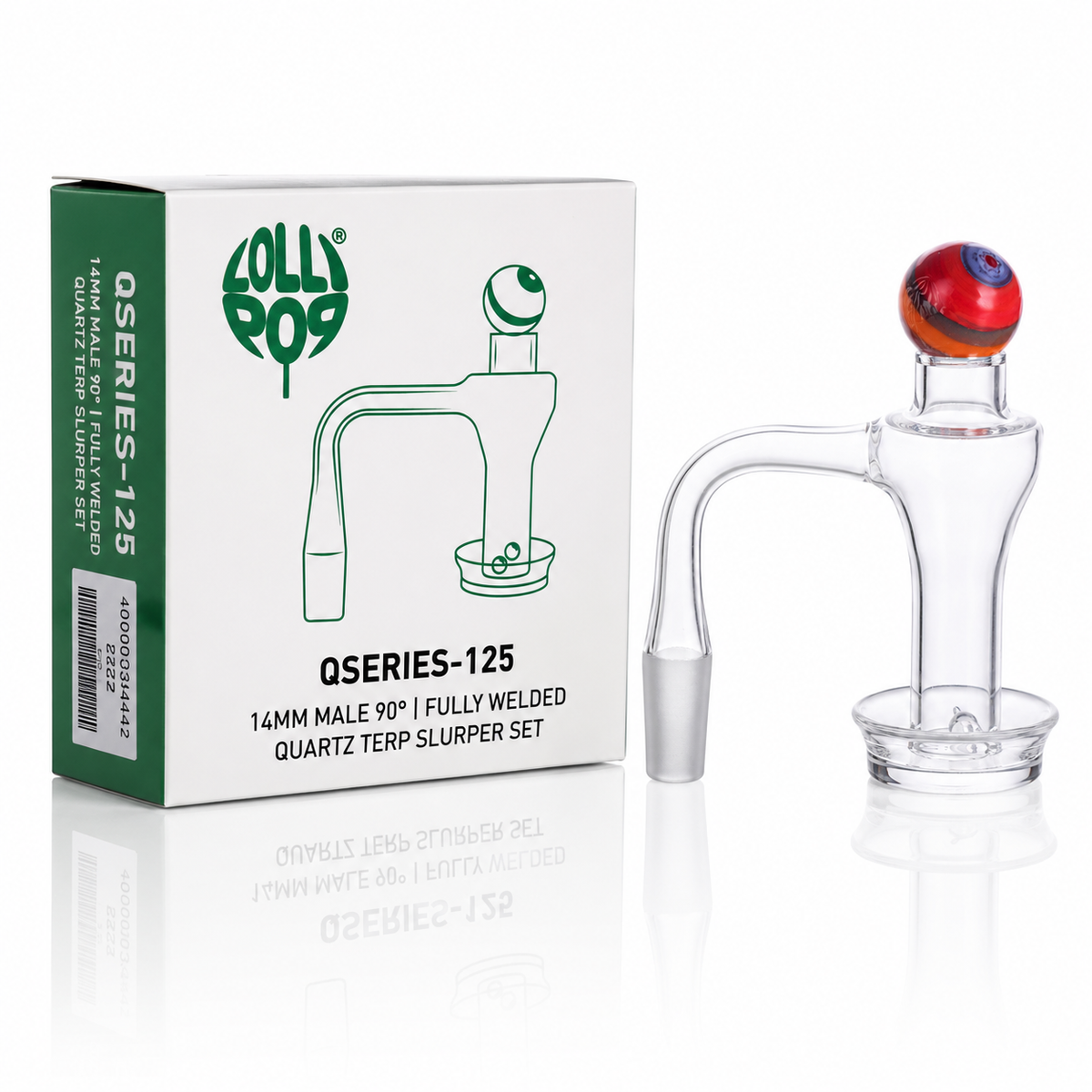 Quartz Terp Slurper Set | Fully Welded- Qseries 25