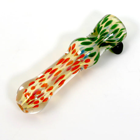 Gold Marble Dotted Chillum