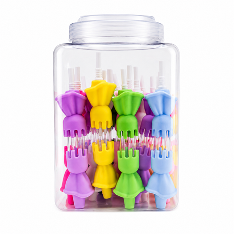 5.5 " Silicone & Glass Nectar Collector with Ceramic Tip