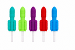 4" Silicone Missile Nectar Collector Straw
