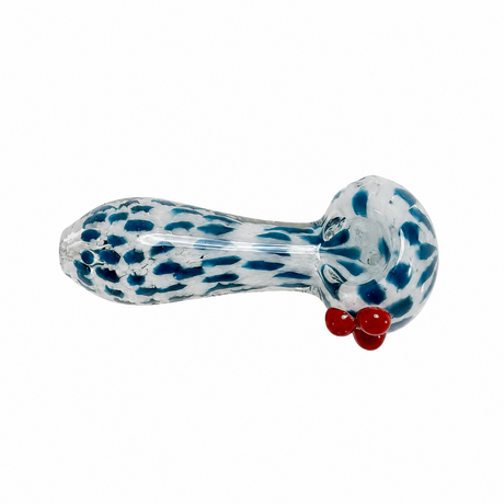 3" Dot  Design Pattern Glass Hand Pipe | Cali Cloudx