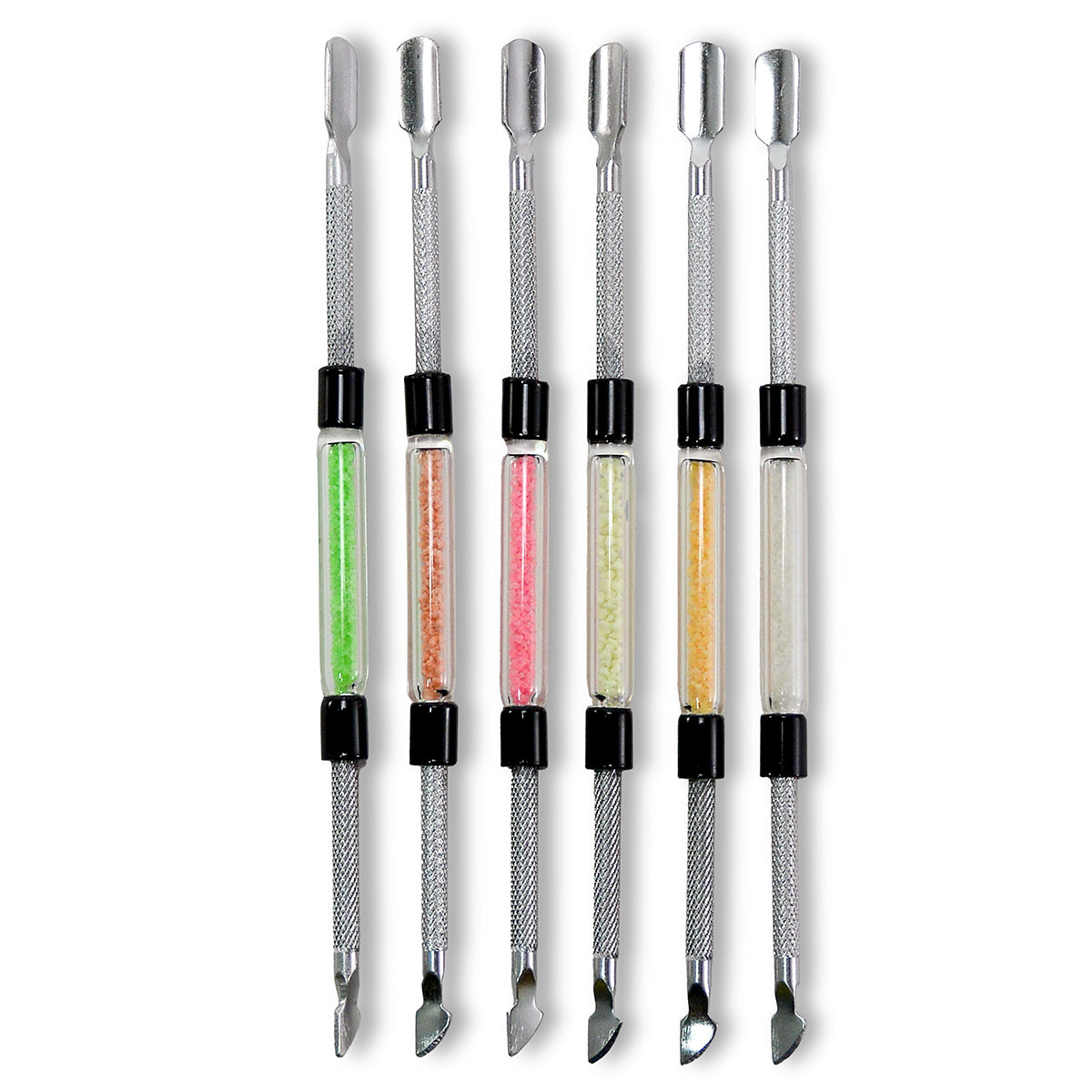 Thin Metal Dabber w Color Sand - 5 Count