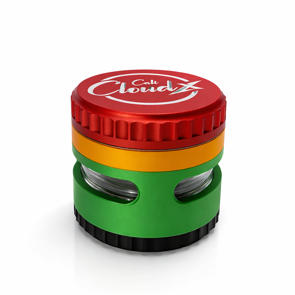 63mm Aluminum & Glass Cali CloudX Grinder