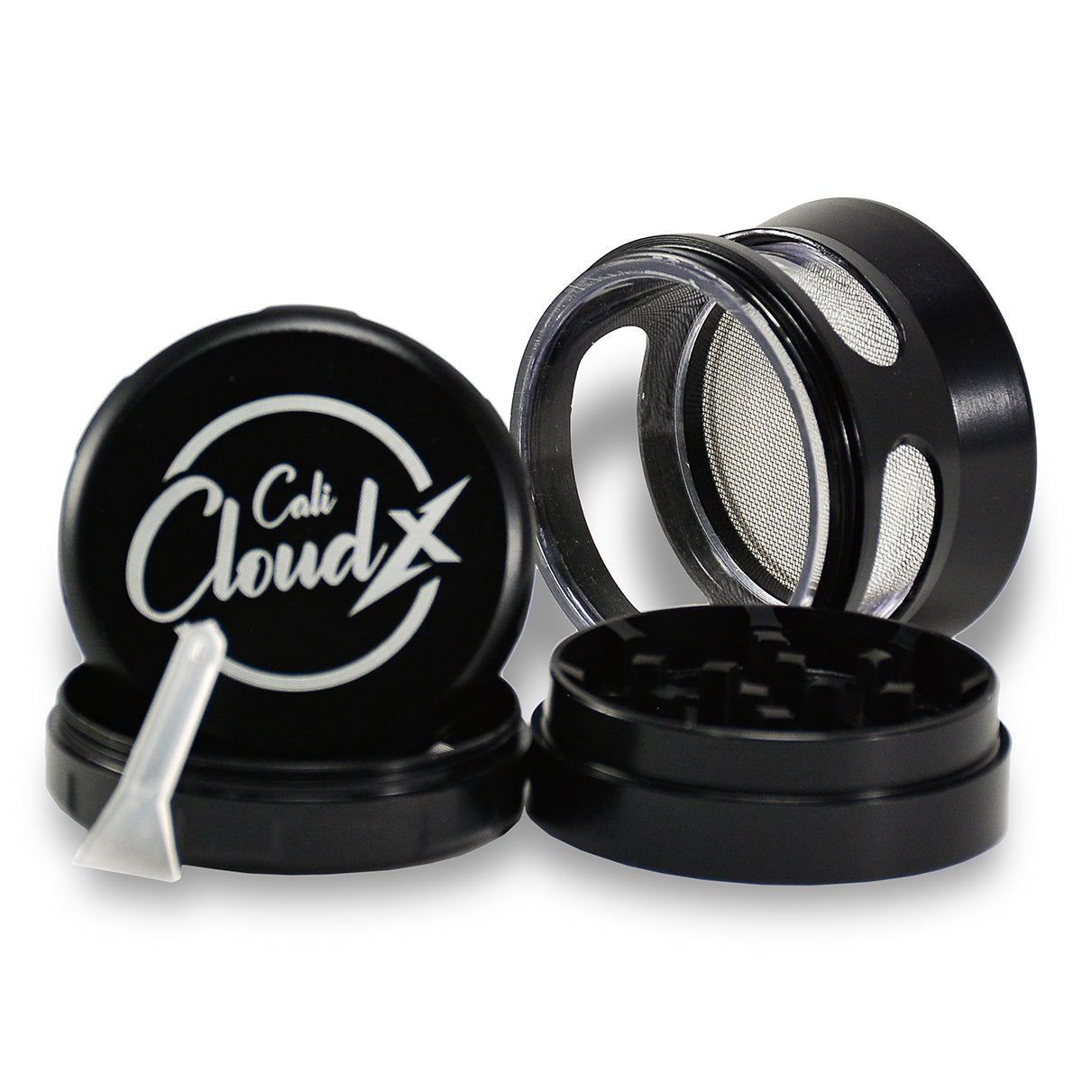 Cali Cloudx Small Grinder With Glass Window (2 Sizes)
