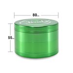 80Mm Round Cali Cloudx Aluminum Grinder
