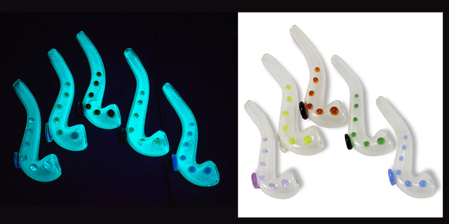 6" Dotted Design Glow in the Dark Sherlock