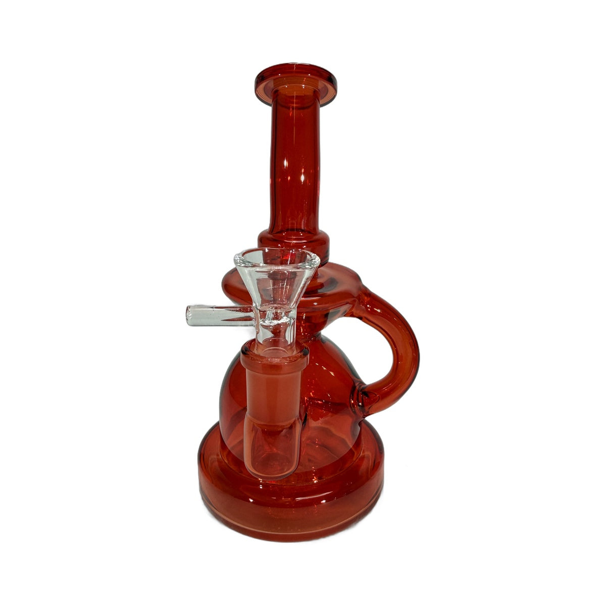 7" Dome Inline Mini Water Pipe | Rig