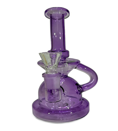 7" Dome Inline Mini Water Pipe | Rig