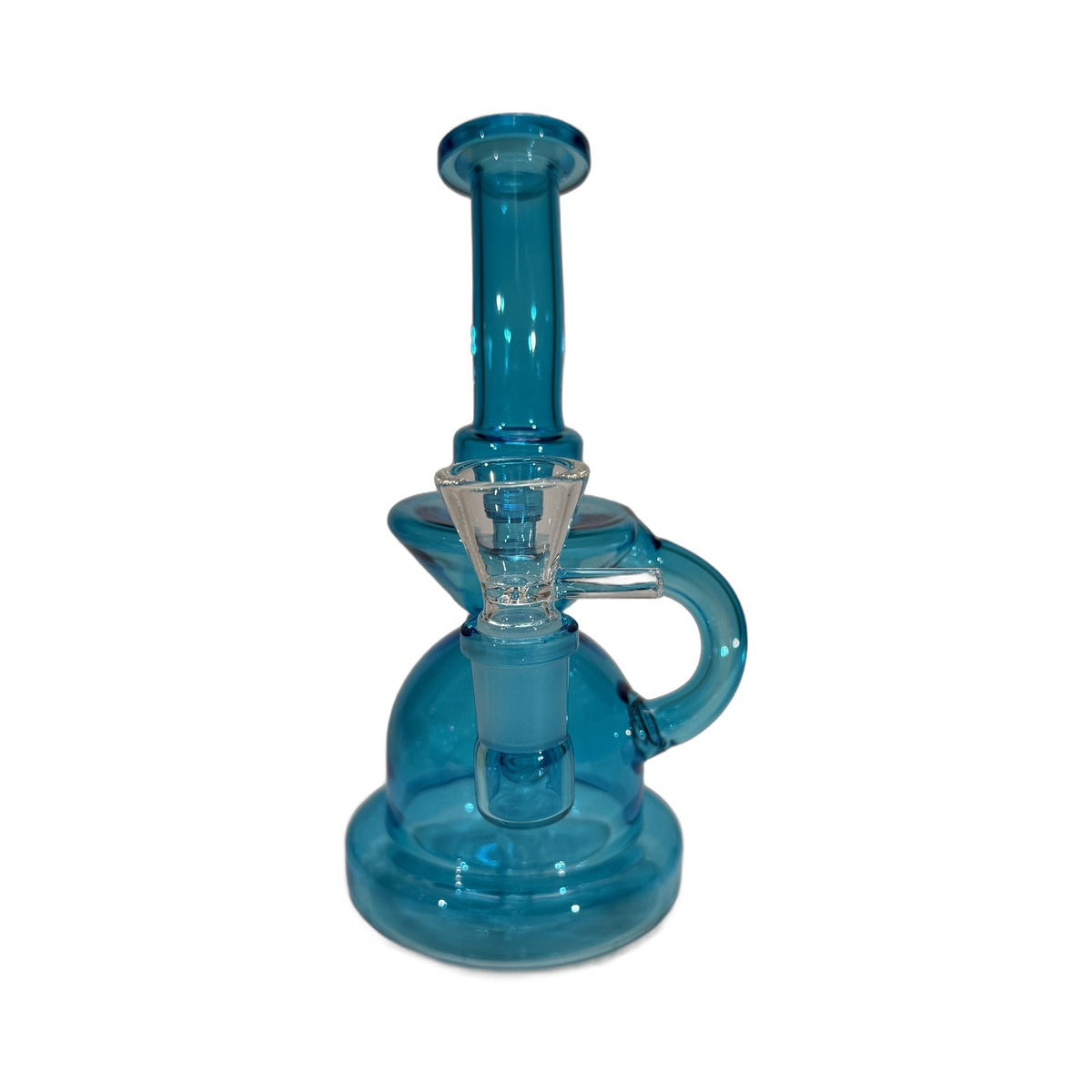 7" Dome Inline Mini Water Pipe | Rig