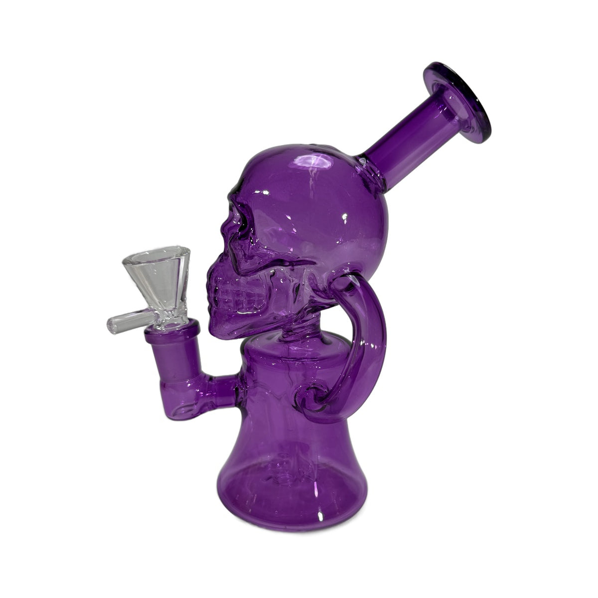 7" Skull Mini Water Pipe | Rig