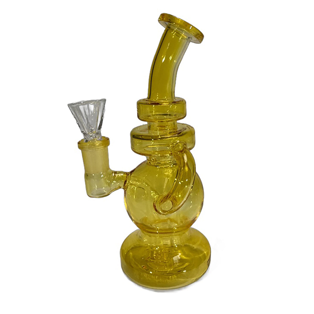 7" Round Inline Mini Water Pipe | Rig