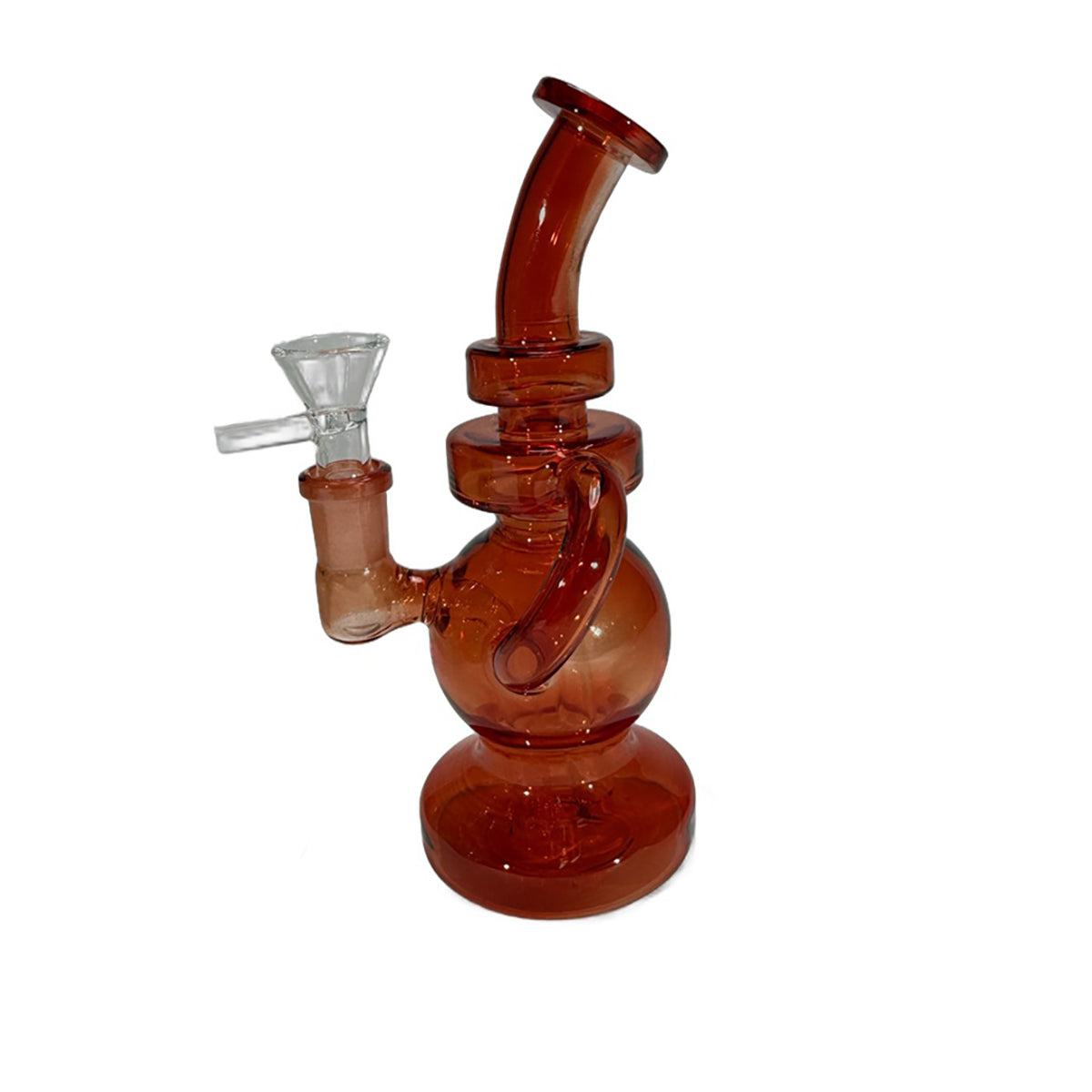 7" Round Inline Mini Water Pipe | Rig