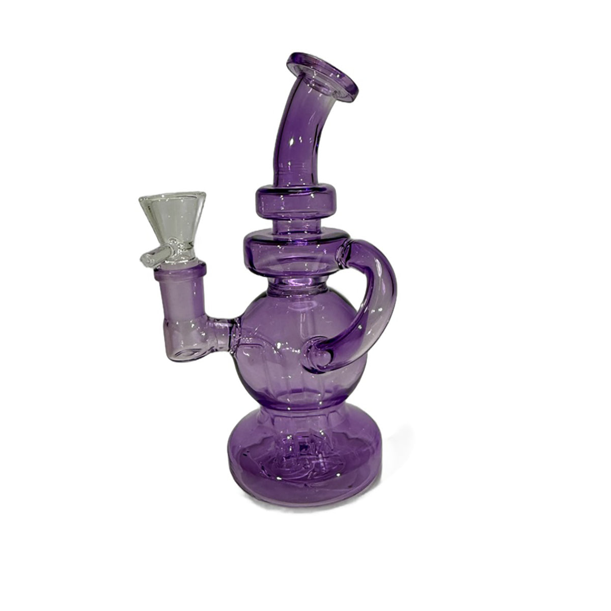 7" Round Inline Mini Water Pipe | Rig