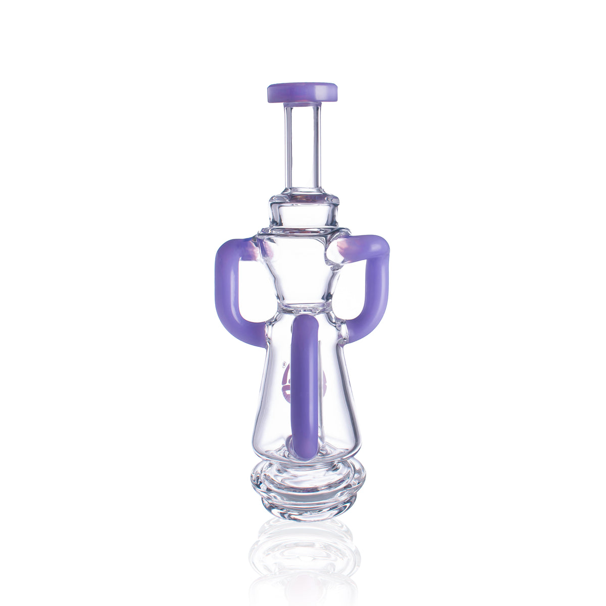 Lollipop Blue Titan Puffco Peak Glass Attachment