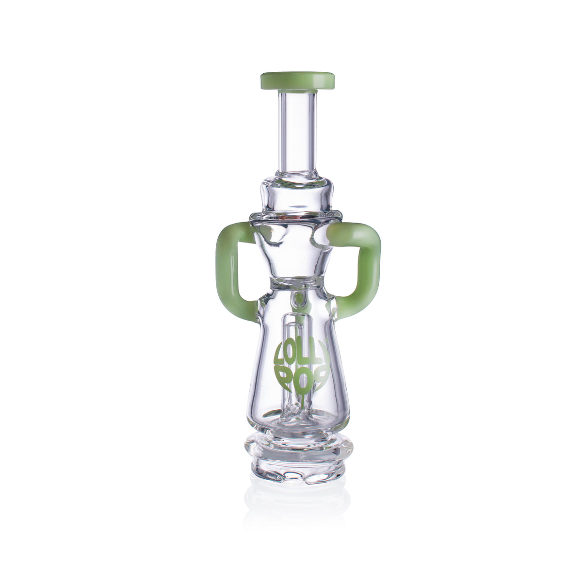 Lollipop Blue Titan Puffco Peak Glass Attachment