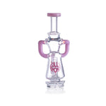 Lollipop Blue Titan Puffco Peak Glass Attachment