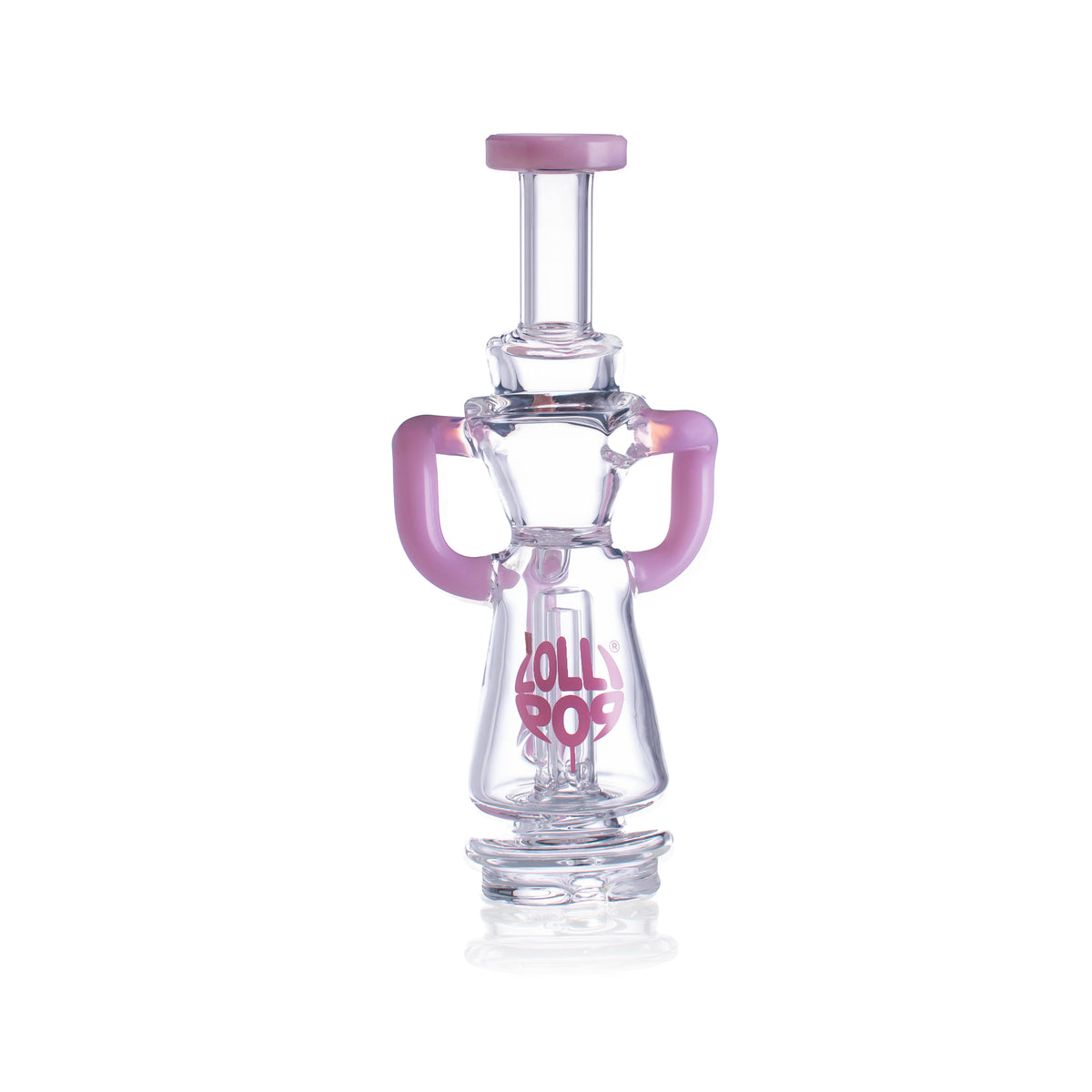 Lollipop Blue Titan Puffco Peak Glass Attachment