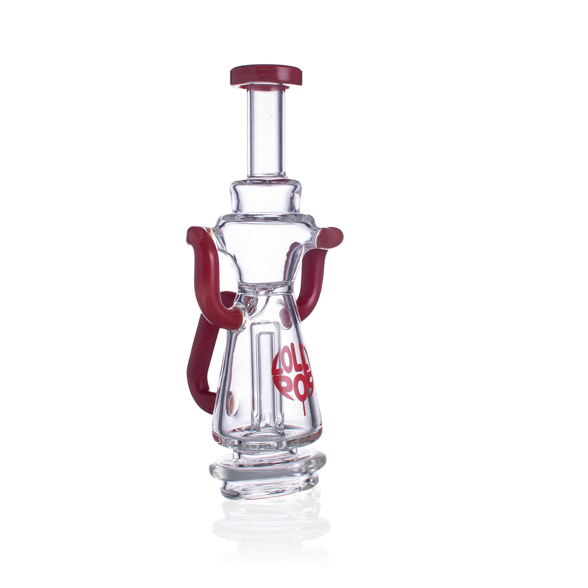 Lollipop Blue Titan Puffco Peak Glass Attachment