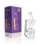 Lollipop Purple Storm Puffco Peak Glass Attachment