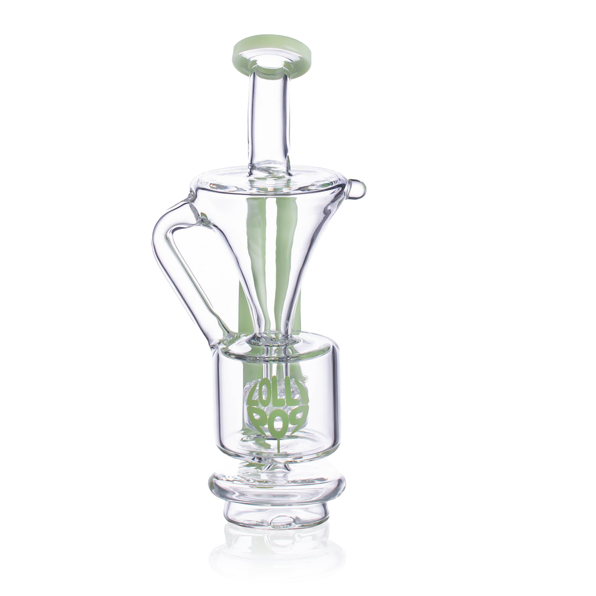 Lollipop Purple Storm Puffco Peak Glass Attachment