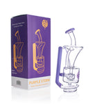 Lollipop Purple Storm Puffco Peak Glass Attachment