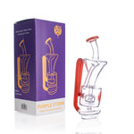 Lollipop Purple Storm Puffco Peak Glass Attachment
