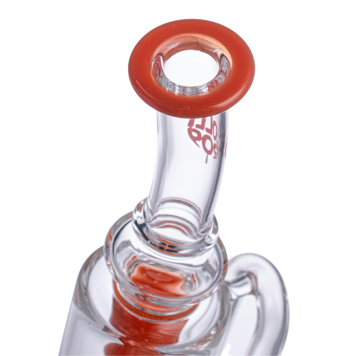 Lollipop Mint Ice Puffco Peak Glass Attachment