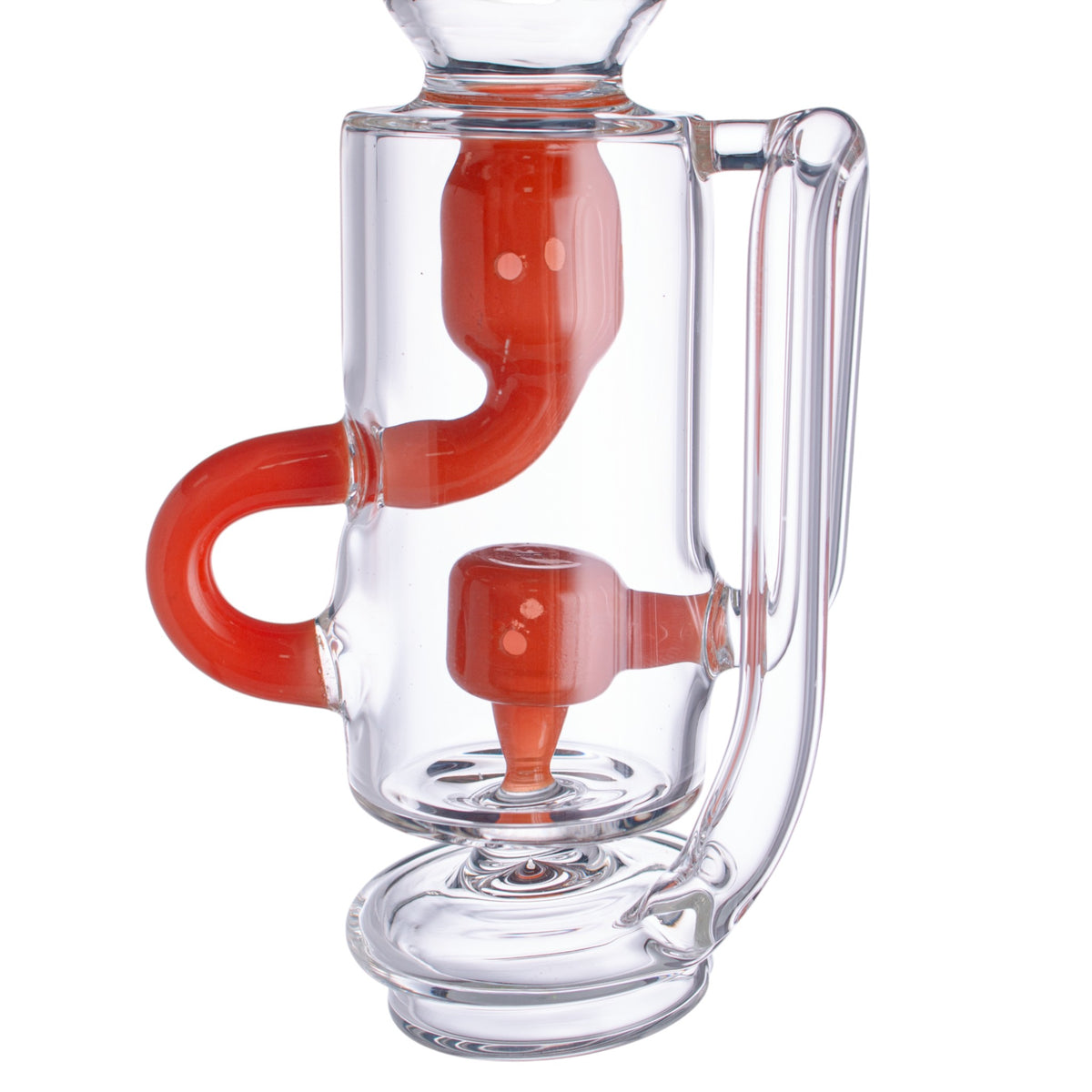 Lollipop Mint Ice Puffco Peak Glass Attachment