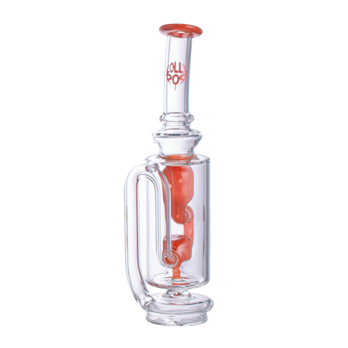 Lollipop Mint Ice Puffco Peak Glass Attachment