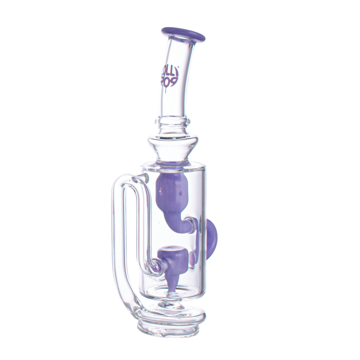 Lollipop Mint Ice Puffco Peak Glass Attachment