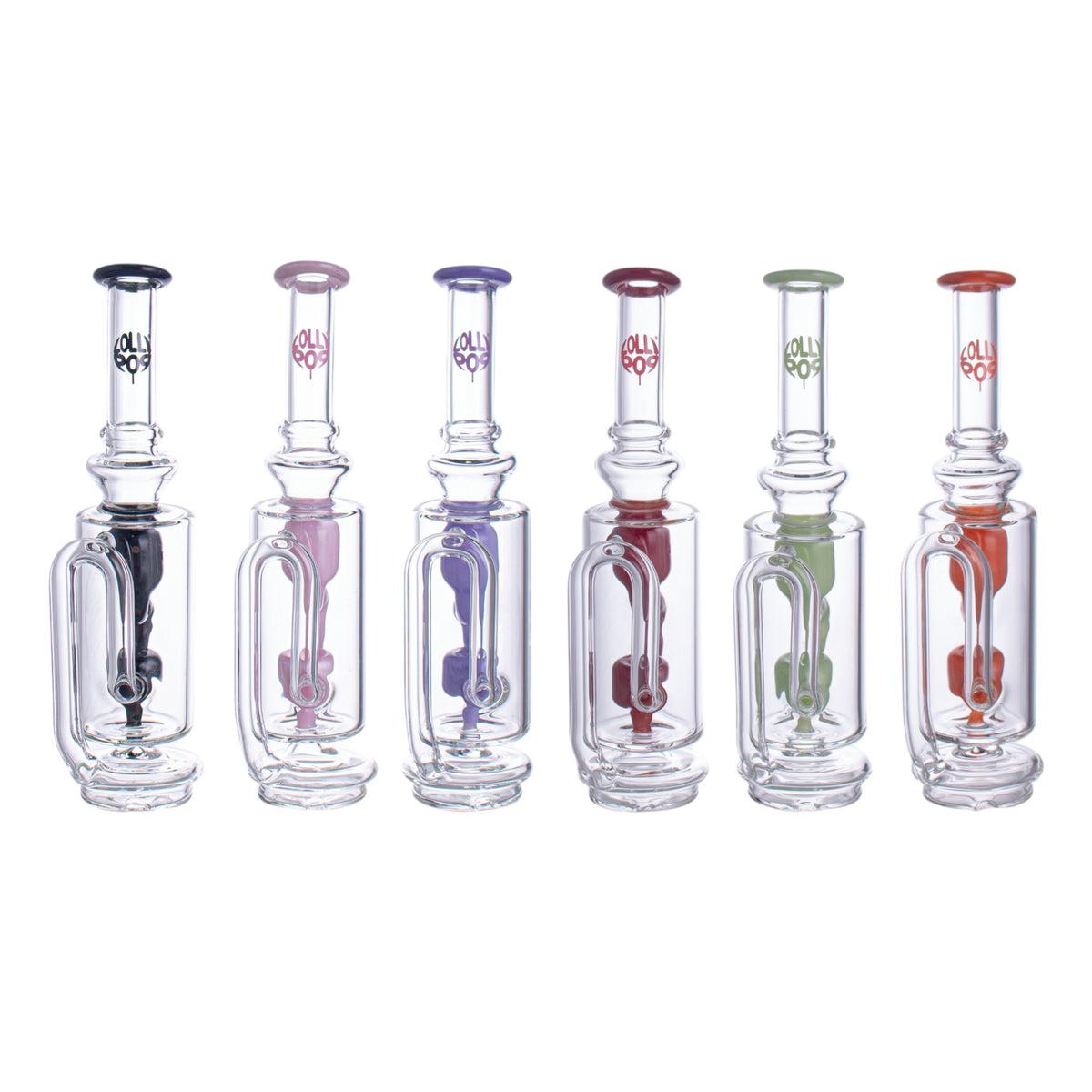 Lollipop Mint Ice Puffco Peak Glass Attachment