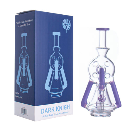 Lollipop Dark Knight Puffco Peak Glass Attachment